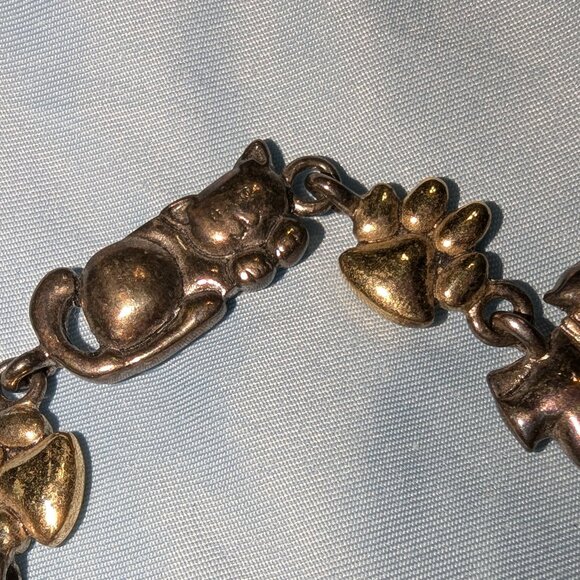 $3 with Bundle ~ Animal Lover Charm Bracelet 5081 - Picture 4 of 5